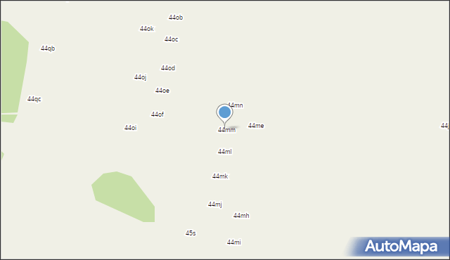 Lubieszewo, Lubieszewo, 44mm, mapa Lubieszewo