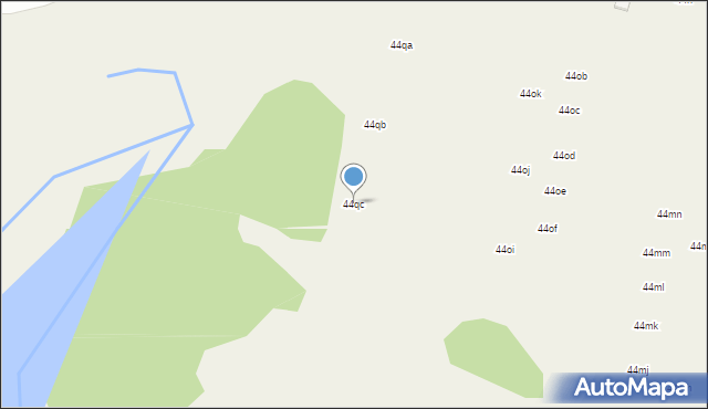 Lubieszewo, Lubieszewo, 44qc, mapa Lubieszewo