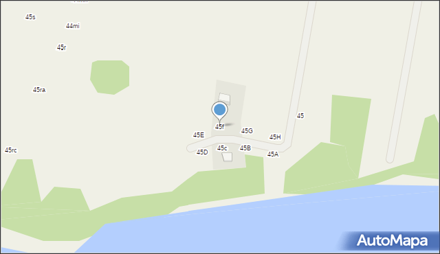 Lubieszewo, Lubieszewo, 45f, mapa Lubieszewo