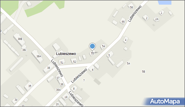 Lubieszewo, Lubieszewo, 53, mapa Lubieszewo