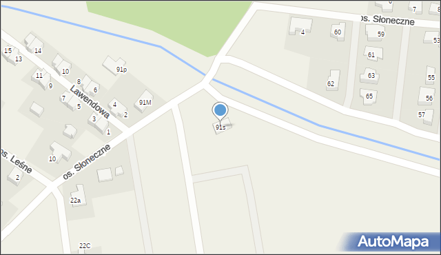 Lubieszów, Lubieszów, 91s, mapa Lubieszów