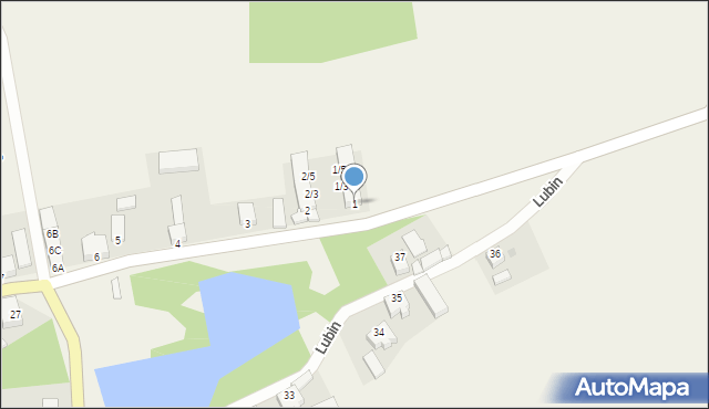 Lubin, Lubin, 1, mapa Lubin