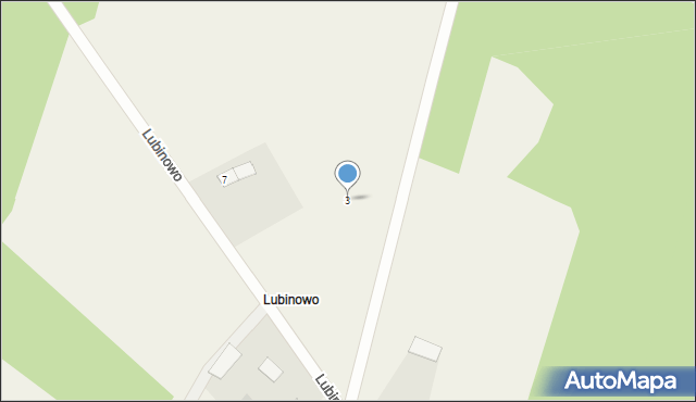 Lubinowo, Lubinowo, 3, mapa Lubinowo