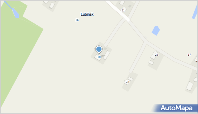 Lubińsk, Lubińsk, 18, mapa Lubińsk