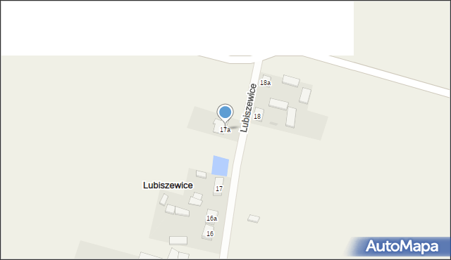 Lubiszewice, Lubiszewice, 17a, mapa Lubiszewice