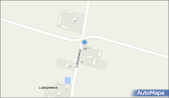 Lubiszewice, Lubiszewice, 18a, mapa Lubiszewice