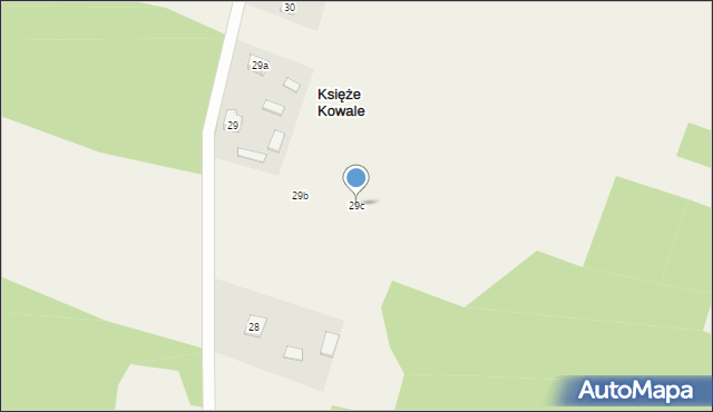 Lubiszewice, Lubiszewice, 29c, mapa Lubiszewice