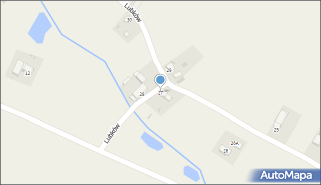 Lubków, Lubków, 27, mapa Lubków