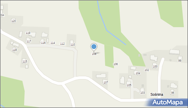 Lubla, Lubla, 108, mapa Lubla