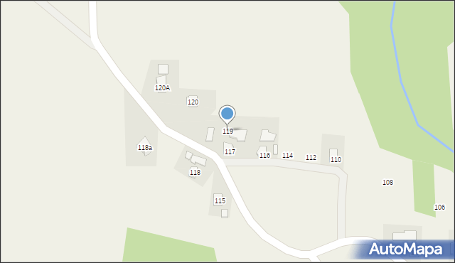 Lubla, Lubla, 119, mapa Lubla