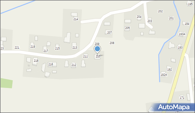 Lubla, Lubla, 210, mapa Lubla