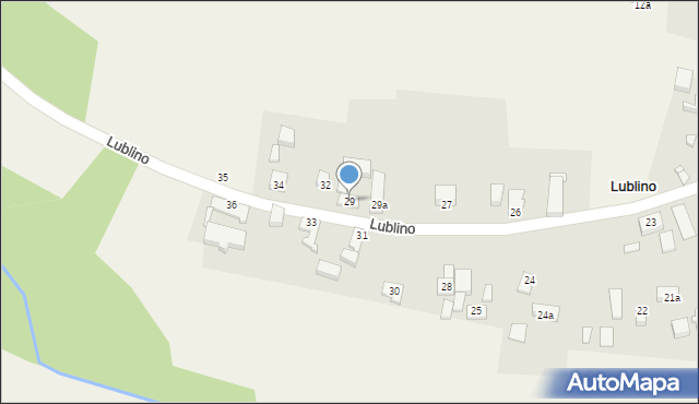 Lublino, Lublino, 29, mapa Lublino