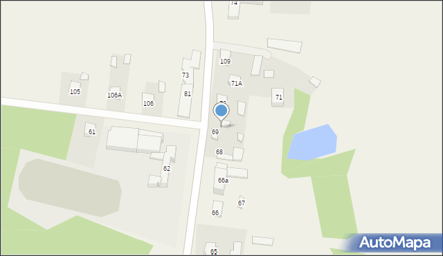 Łubnice, Łubnice, 70, mapa Łubnice