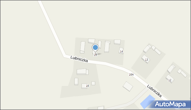 Lubniczka, Lubniczka, 15, mapa Lubniczka