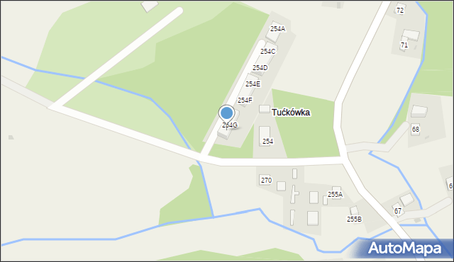 Łubno, Łubno, 254E, mapa Łubno