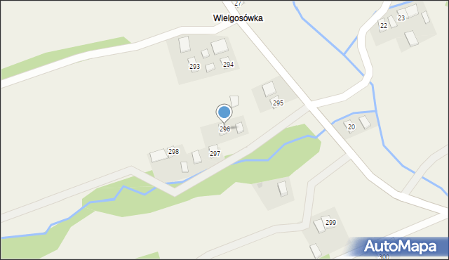 Łubno, Łubno, 296, mapa Łubno