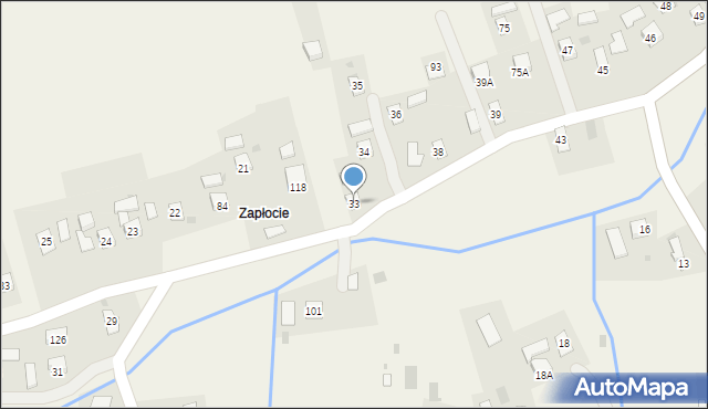Łubno-Opace, Łubno-Opace, 33, mapa Łubno-Opace