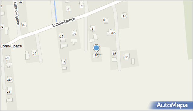 Łubno-Opace, Łubno-Opace, 96, mapa Łubno-Opace