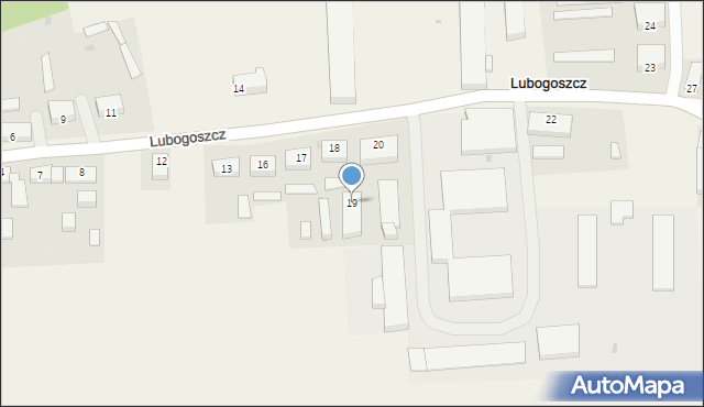 Lubogoszcz, Lubogoszcz, 19, mapa Lubogoszcz