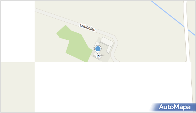 Luboniec, Luboniec, 15, mapa Luboniec