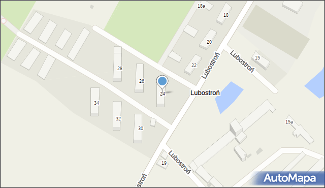 Lubostroń, Lubostroń, 24, mapa Lubostroń