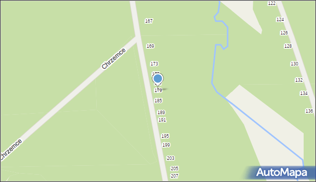 Luboszewy, Luboszewy, 179, mapa Luboszewy