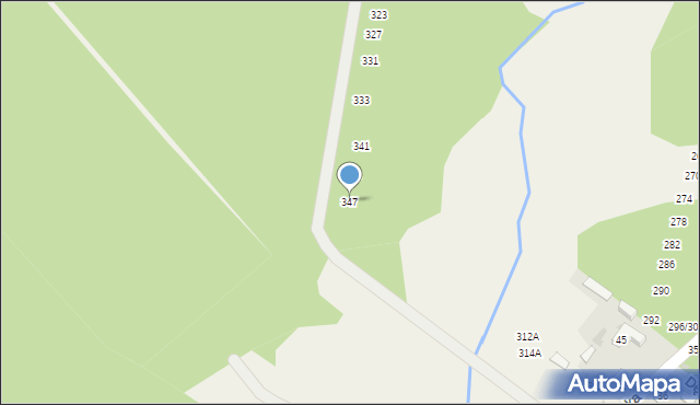 Luboszewy, Luboszewy, 347, mapa Luboszewy