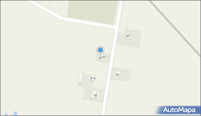 Lubotyń, Lubotyń, 67, mapa Lubotyń