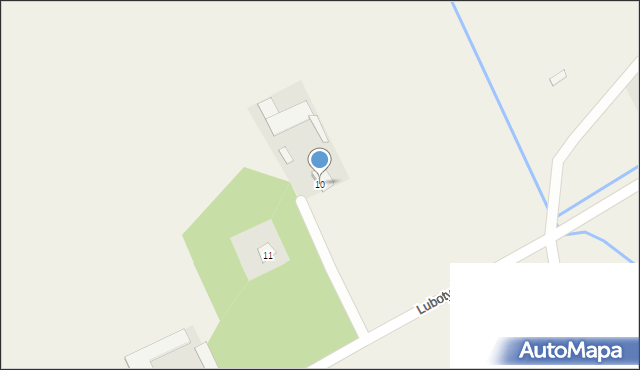 Lubotyń-Morgi, Lubotyń-Morgi, 10, mapa Lubotyń-Morgi