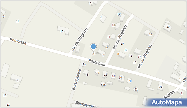 Lubowidz, Lubowidz, 1F, mapa Lubowidz