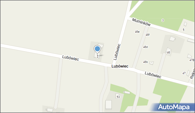 Lubówiec, Lubówiec, 2, mapa Lubówiec