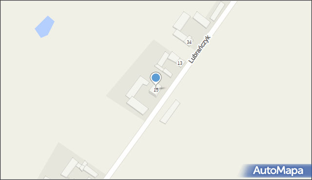 Lubrańczyk, Lubrańczyk, 15, mapa Lubrańczyk