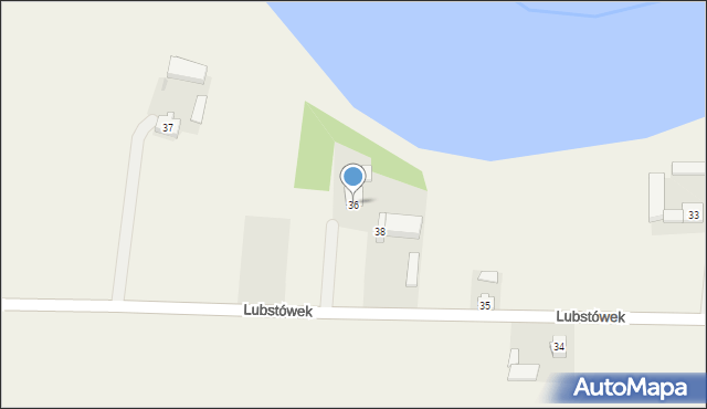 Lubstówek, Lubstówek, 36, mapa Lubstówek