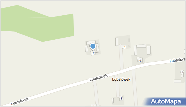 Lubstówek, Lubstówek, 2, mapa Lubstówek