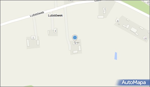 Lubstówek, Lubstówek, 5, mapa Lubstówek