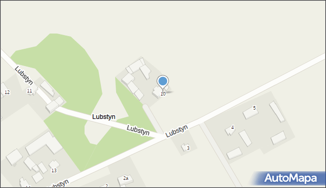 Lubstyn, Lubstyn, 10, mapa Lubstyn