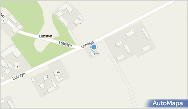 Lubstyn, Lubstyn, 3, mapa Lubstyn