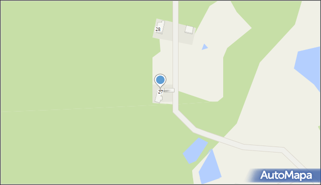 Lubstynek, Lubstynek, 27, mapa Lubstynek