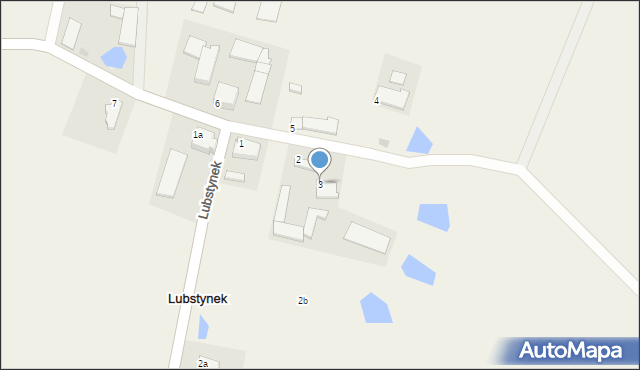 Lubstynek, Lubstynek, 3, mapa Lubstynek