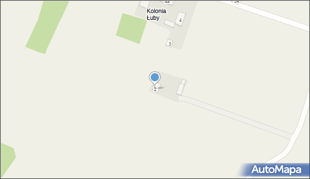 Łuby, Łuby, 2, mapa Łuby