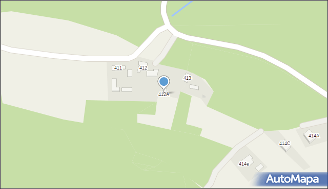 Lubzina, Lubzina, 412A, mapa Lubzina