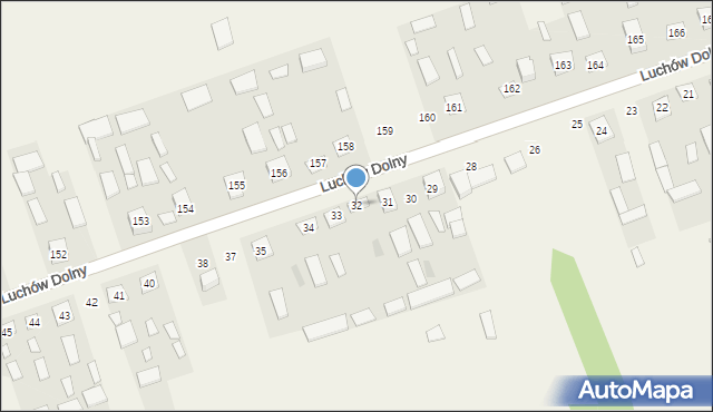 Luchów Dolny, Luchów Dolny, 32, mapa Luchów Dolny