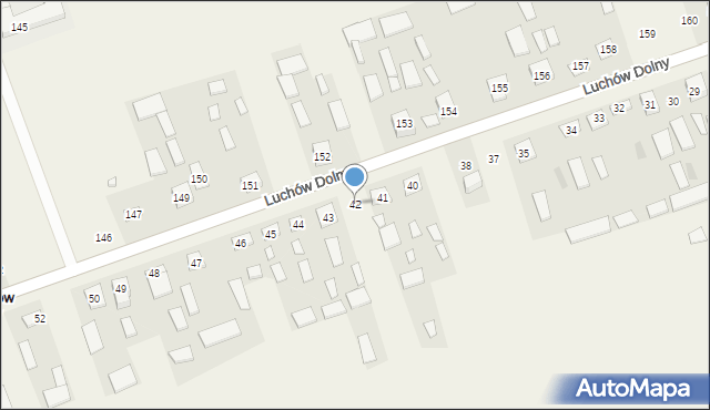 Luchów Dolny, Luchów Dolny, 42, mapa Luchów Dolny