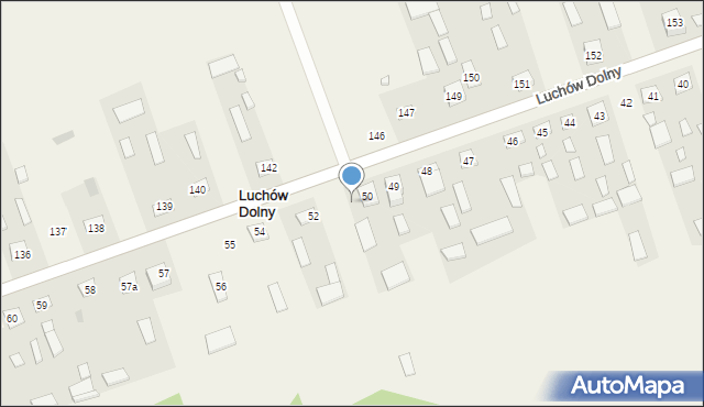 Luchów Dolny, Luchów Dolny, 51, mapa Luchów Dolny