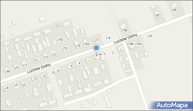 Luchów Dolny, Luchów Dolny, 6, mapa Luchów Dolny