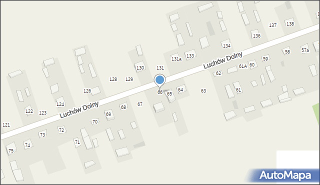 Luchów Dolny, Luchów Dolny, 66, mapa Luchów Dolny