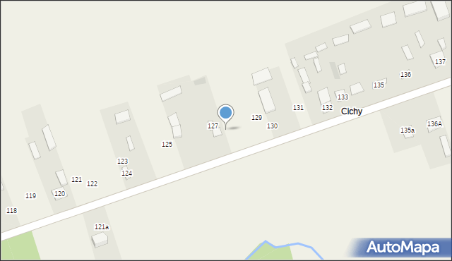 Luchów Górny, Luchów Górny, 128, mapa Luchów Górny