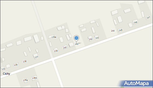 Luchów Górny, Luchów Górny, 141, mapa Luchów Górny