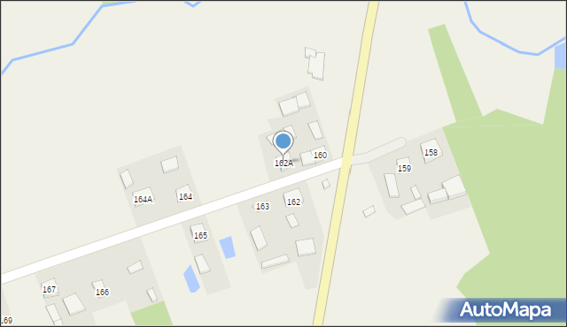 Luchów Górny, Luchów Górny, 162A, mapa Luchów Górny