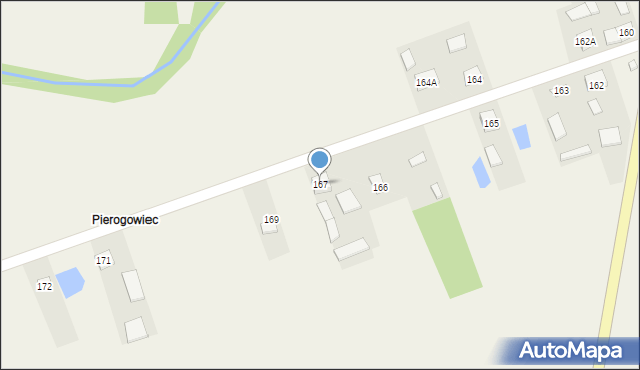 Luchów Górny, Luchów Górny, 167, mapa Luchów Górny